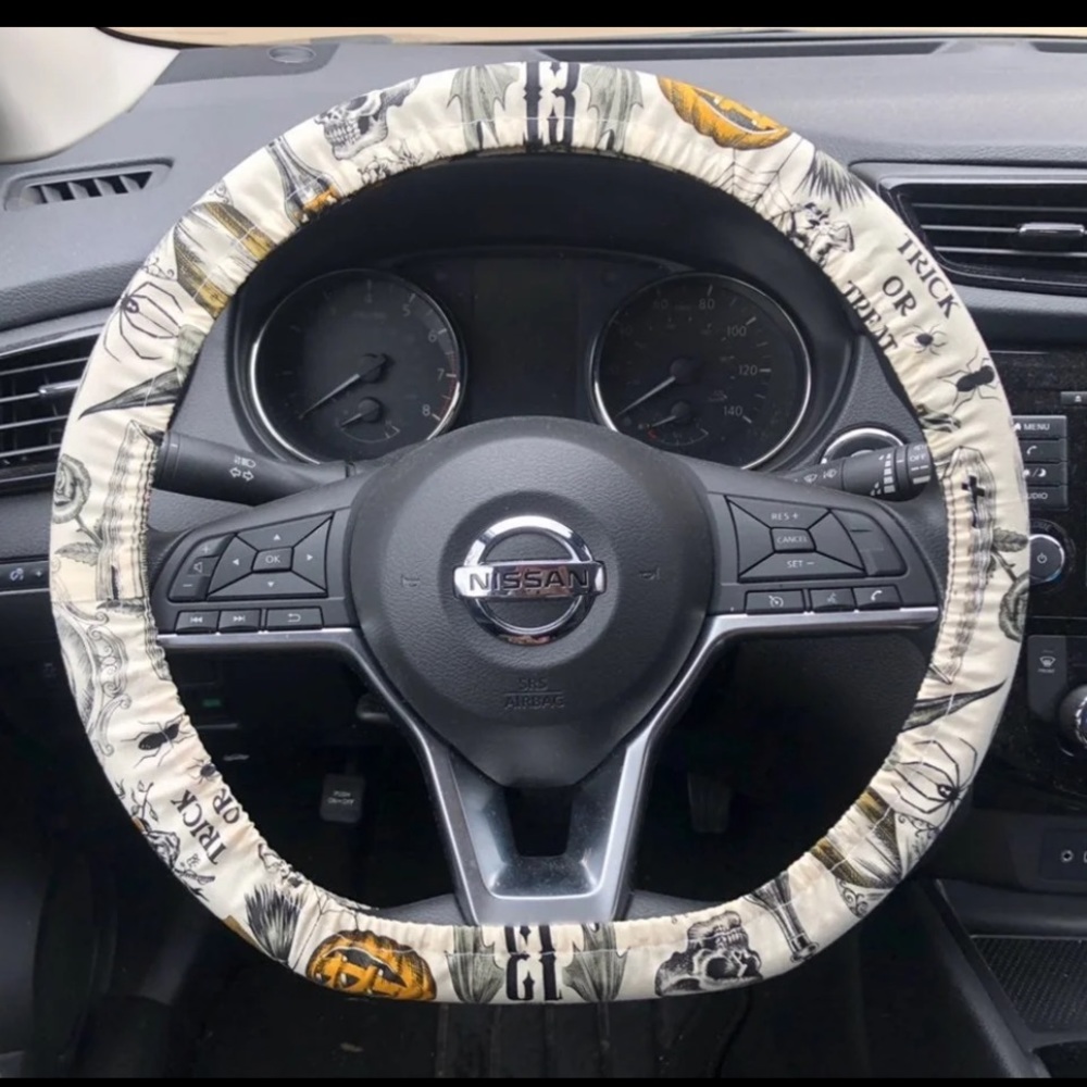 Halloween steering wheel cover